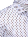 Herren Freizeithemd langarm weiß Dstreet DX2620