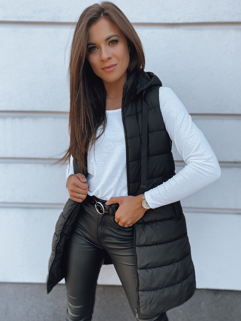 Damen Weste BETHY Schwarz Dstreet TY2252
