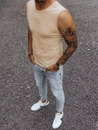 Herren Tanktop Beige Dstreet RX4918