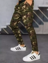 Herren Trainingshose Camo Braun Dstreet UX3319