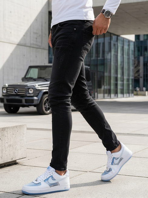 Herren Jeanshose Schwarz Dstreet UX3800