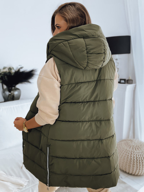 Damen Steppweste NOELIA Grün Dstreet TY3132