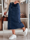 Damen Denim Midirock mit Schlitz BLUEVIC blau Dstreet CY0486