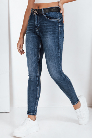 Damen Push Up Jeans navy blau Dstreet UY2800