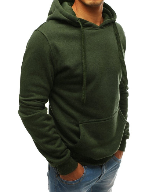 Herren Kapuzenpullover Khaki BX3907