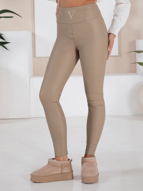 Damen Leggins VALENTIS Farbe Beige DSTREET UY1557