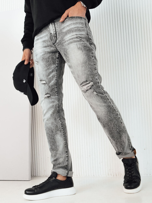 Herren Jeanshosen Farbe Grau DSTREET UX4133