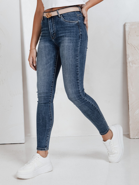 Damen Skinny Jeans blau Dstreet UY2816