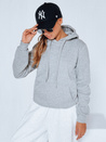 Damen Kapuzenpullover BASIC Grau BY0155