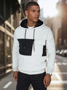 Grauer Herren-Kapuzenpullover Dstreet BX5911_1