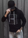 Herren Kapuzenpullover Farbe Schwarz DSTREET BX5467