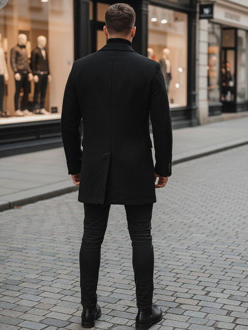 Herren Mantel Schwarz Dstreet CX0380