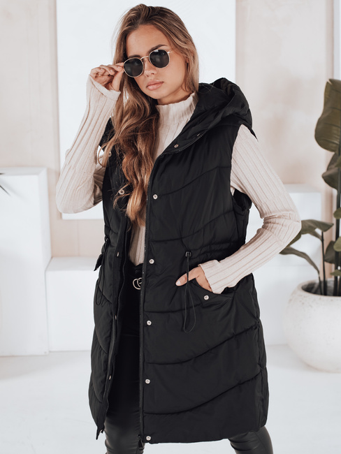 Damen Steppweste GAMIS Schwarz Dstreet TY3291
