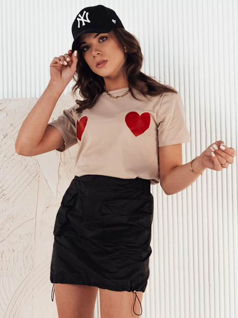 Damen-T-Shirt PALIS beige Dstreet RY2431