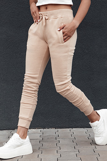 FITS Damen Jogginghose beige Dstreet UY2144