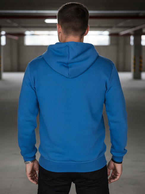 Herren-Kapuzenpullover blau Dstreet BX5912