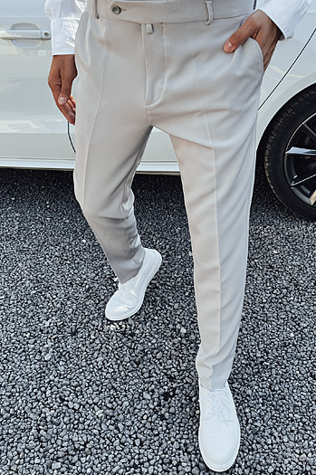 Herren Smart Hose hellgrau Dstreet UX4291