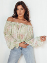 Damen Elegant Bluse MORALES Farbe Grün DSTREET RY2369