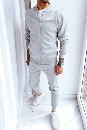 Herren Trainingsanzug-Set Farbe Hellgrau DSTREET AX0728