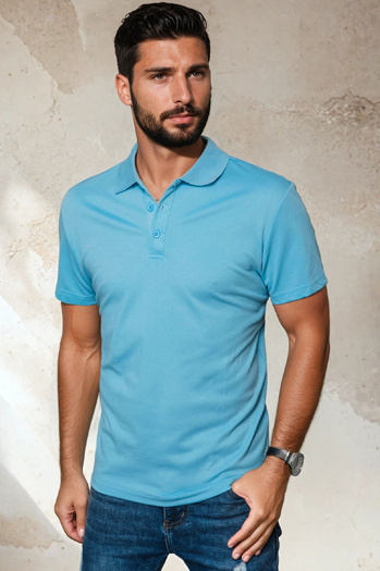 Herren Poloshirt blau Dstreet PX0552