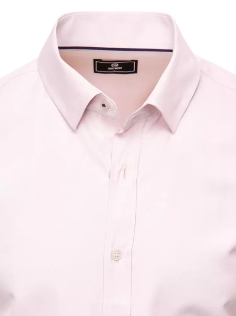 Herren Elegant Hemd Farbe Rosa DSTREET DX2432