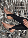Women's NIGHTFIT gewachste Leggings schwarz Dstreet UY2294