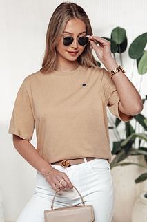 MILOV Damen-T-Shirt beige Dstreet RY2547