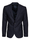 Einreihiger marineblauer Blazer für Herren Dstreet MX0623