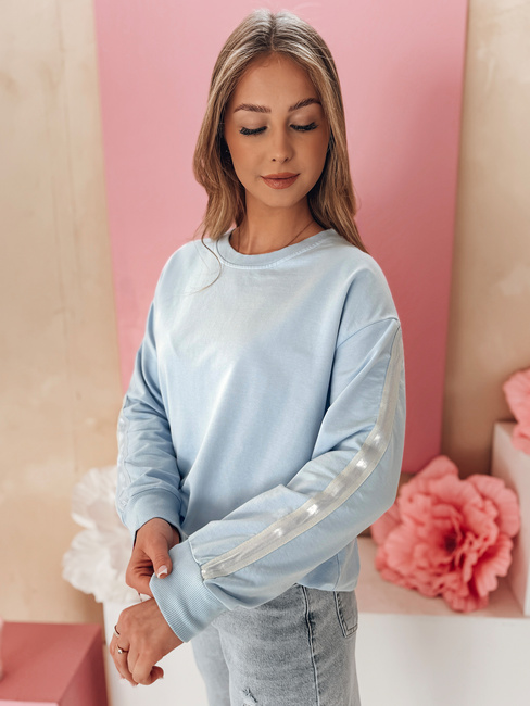 Damen Sweatshirt in Einheitsgröße LUMIVIA blau Dstreet BY1370