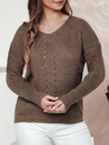 Damen-Pullover MONAVIA beige Dstreet MY2405