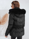 Damen Winter Steppjacke mit Kapuze LOVELINA schwarz Dstreet TY4981