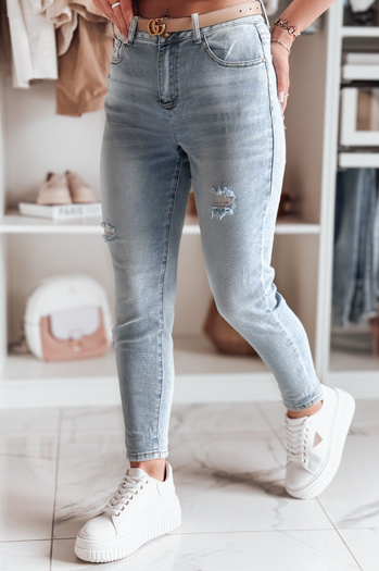 Damen Denim Mom Fit Hose MOMWAY blau Dstreet UY2489