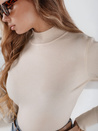Damen Halb-Rollkragenpullover TARLENA ecru Dstreet MY2482