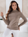 Damen Halb-Rollkragenpullover TARLENA beige Dstreet MY2484