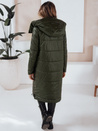 Damen Übergangsjacke ORVITA gesteppt mit Kapuze grün Dstreet TY5025