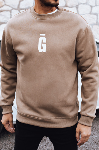 Herren Sweatshirt mit Kamelmuster Dstreet BX5923