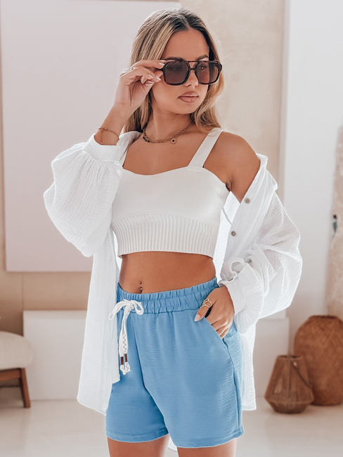 Damen-Shorts NOT TOMORROW blau Dstreet SY0446