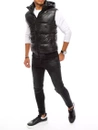 Herren Weste Schwarz Dstreet TX3920_2