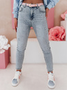 Damen Slim Fit Denim Hose SKINNEX blau Dstreet UY2476