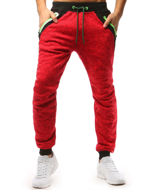 Herren Jogginghose Rot Dstreet UX3513