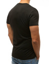 Herren T-Shirt einfarbig schwarz Dstreet RX2572