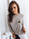 Damen Sweatshirt JAPANESE Hellgrau Dstreet BY0928z