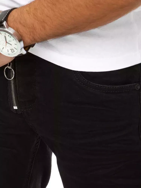 Herren Jeanshose Schwarz Dstreet UX2944