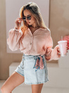 Damen GOOD VIBE blau Denim-Rock-Shorts Dstreet SY0464