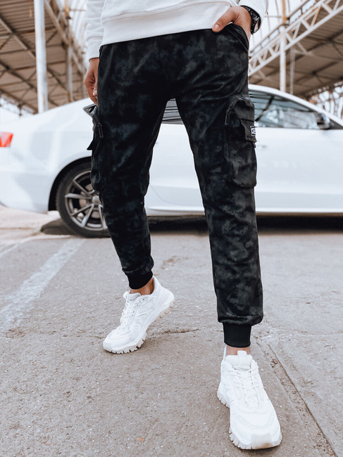 Herren Cargohosen Farbe Schwarz DSTREET UX4362