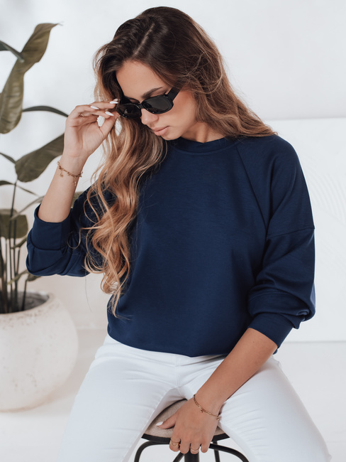 UZORI Damen Sweatshirt navy blau Dstreet BY1296