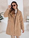 Damen Teddyfell Wintermantel beige Dstreet NY0757