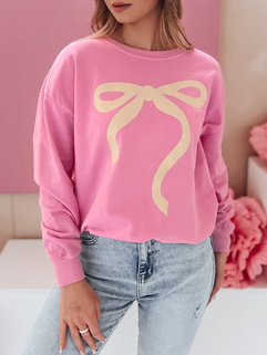 Damen Sweatshirt in Übergröße SOFTTIE rosa Dstreet BY1375_3