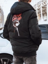 Doppelseitige Herrenjacke schwarz Dstreet TX4298