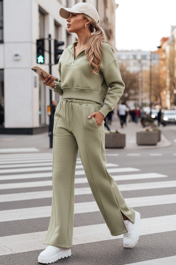 Damen Trainingsanzug-Set MARINO Farbe Dunkelgrün DSTREET AY0977